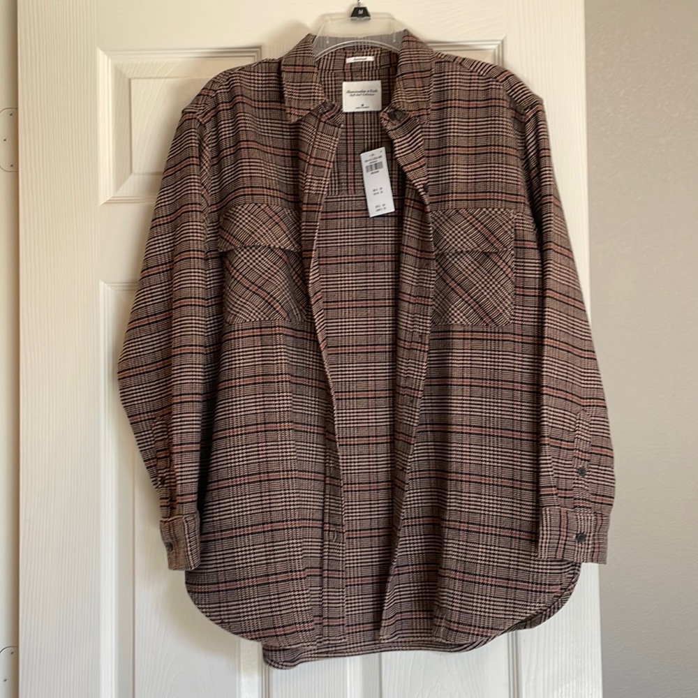 Abercrombie and Fitch Unisex Button up Shirt